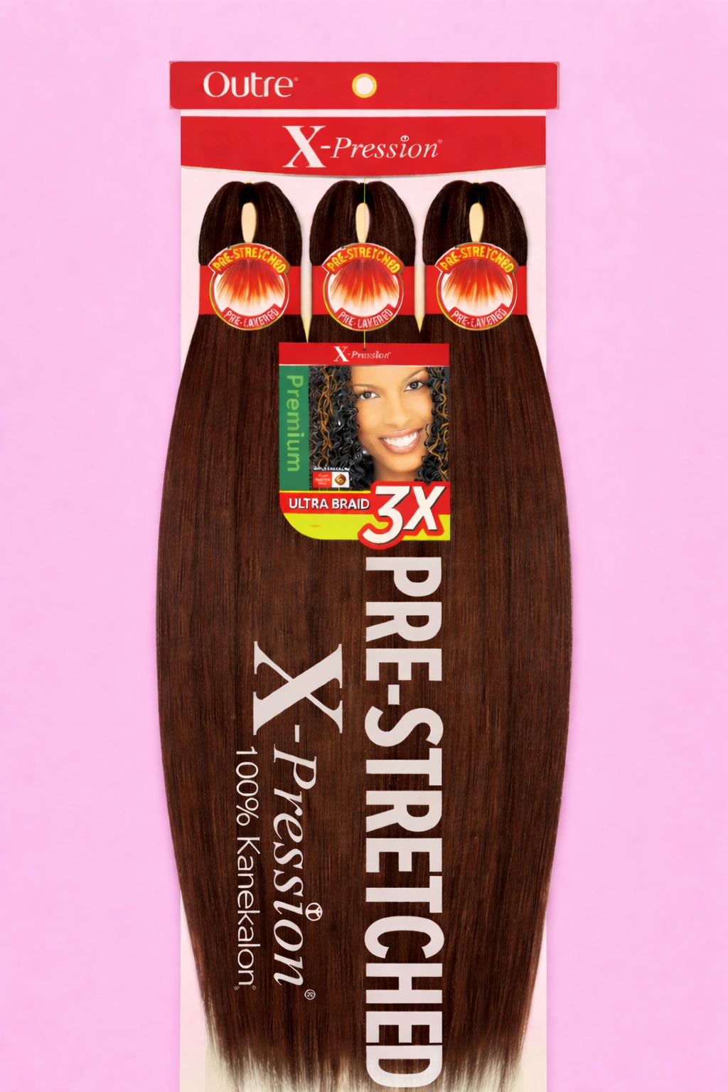 X-Pression Pre-Stretched Ultra Braid – 3X