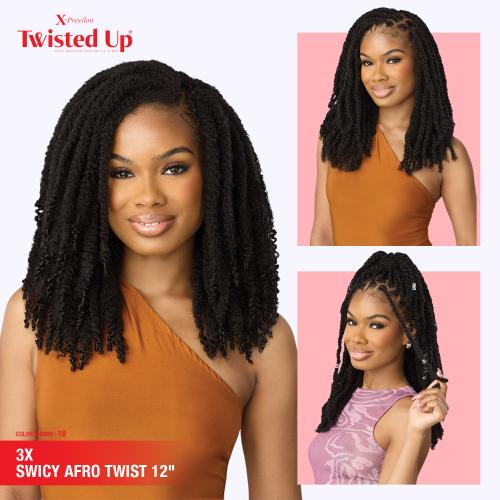 Swicy Afro Twist 12” – 3X (X-Pression)