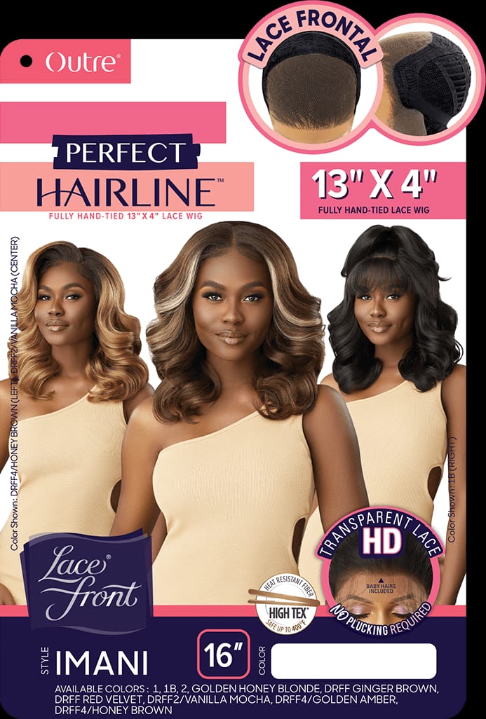 Outre Perfect Hairline™ Lace Front Wig – Imani (16")