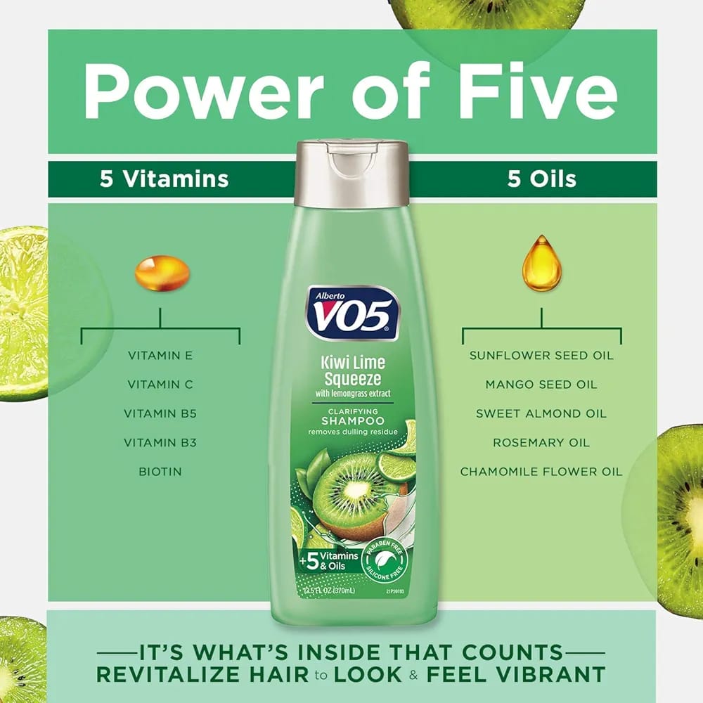 VO5 Kiwi Lime Squeeze Clarifying Shampoo